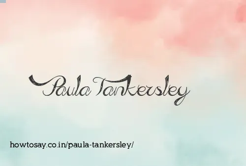 Paula Tankersley