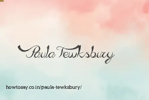Paula Tewksbury
