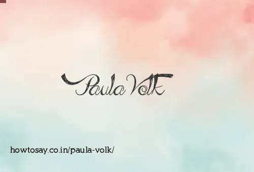 Paula Volk