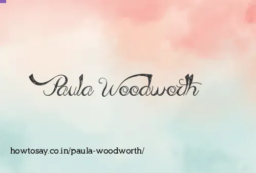 Paula Woodworth