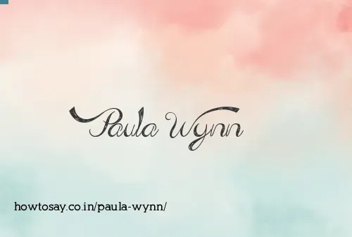 Paula Wynn