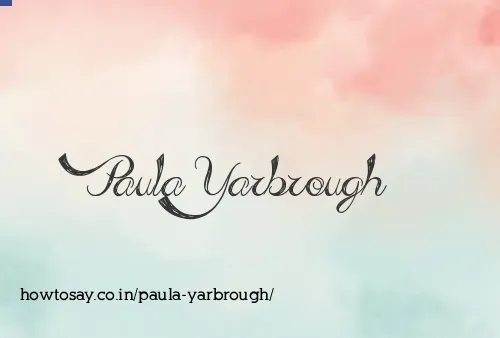 Paula Yarbrough