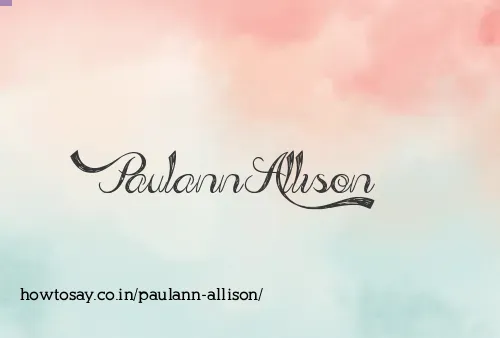 Paulann Allison