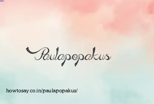 Paulapopakus