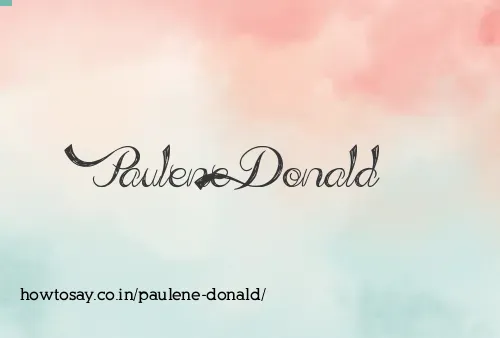 Paulene Donald