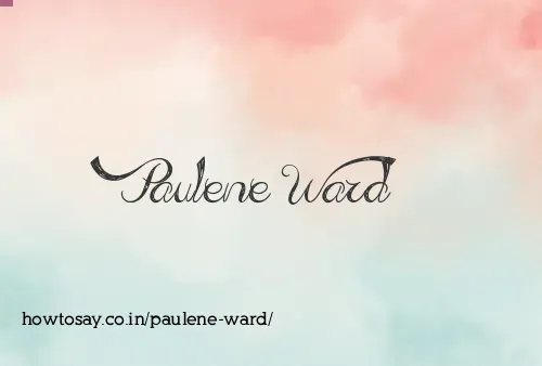 Paulene Ward