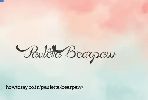 Pauletta Bearpaw