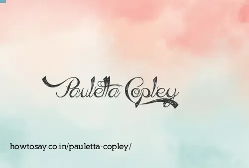 Pauletta Copley
