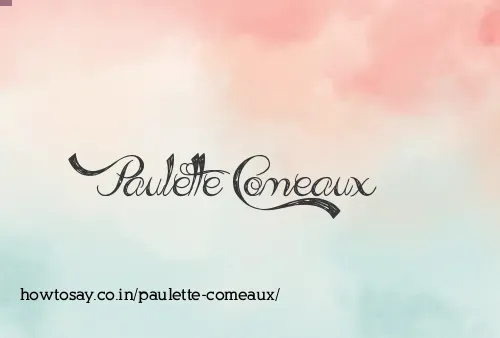 Paulette Comeaux