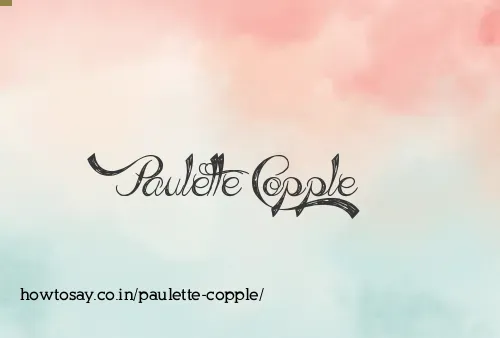 Paulette Copple