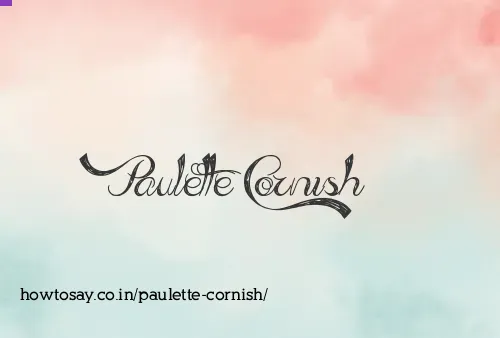 Paulette Cornish