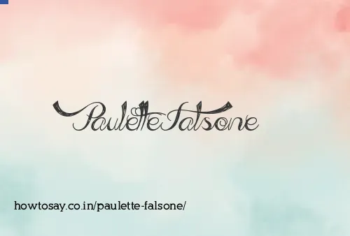 Paulette Falsone