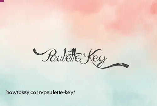 Paulette Key