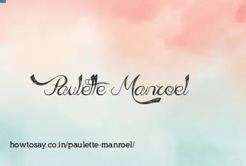 Paulette Manroel