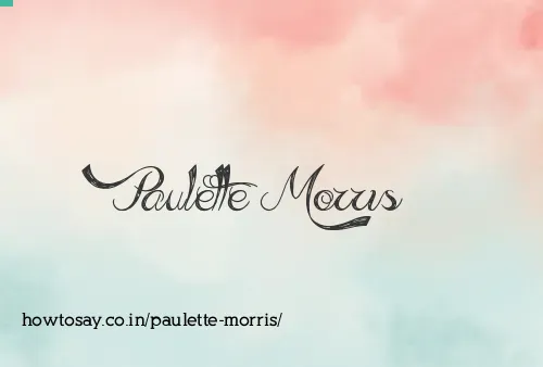Paulette Morris