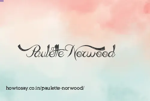 Paulette Norwood