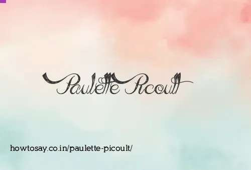 Paulette Picoult