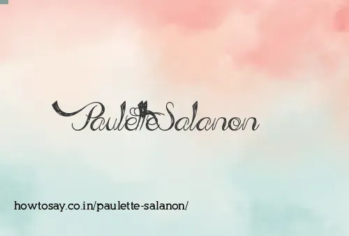 Paulette Salanon