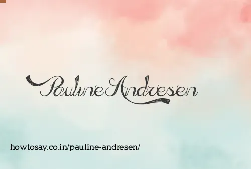 Pauline Andresen