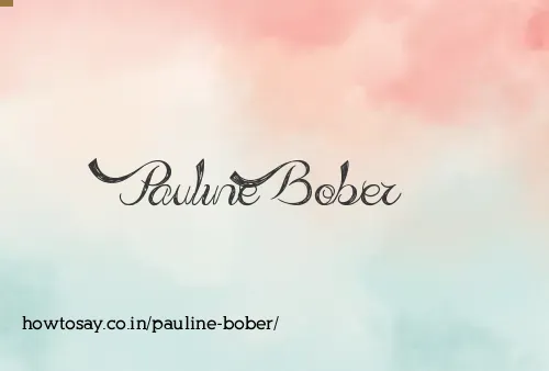 Pauline Bober