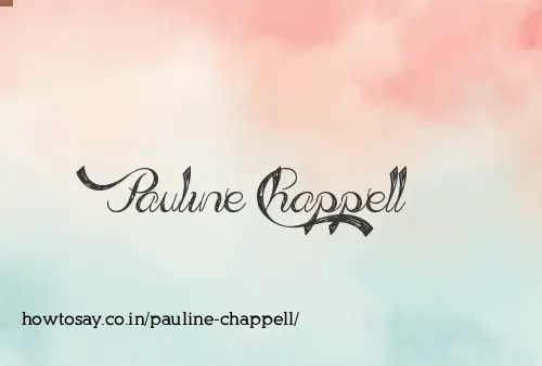 Pauline Chappell
