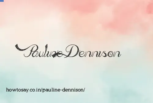 Pauline Dennison