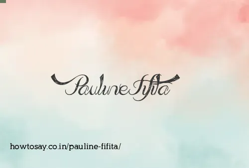 Pauline Fifita