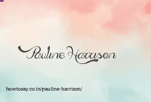 Pauline Harrison