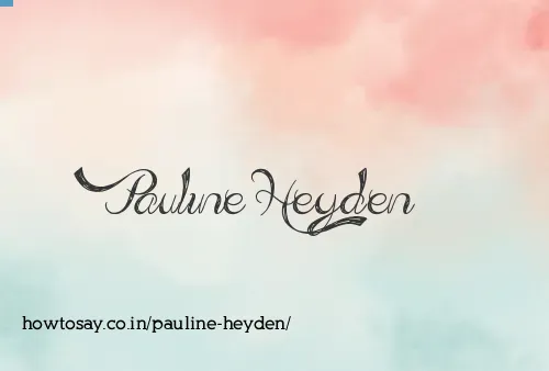 Pauline Heyden