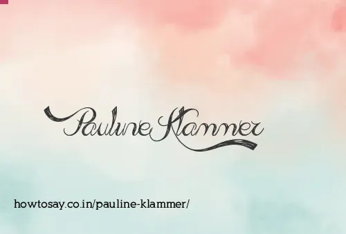 Pauline Klammer