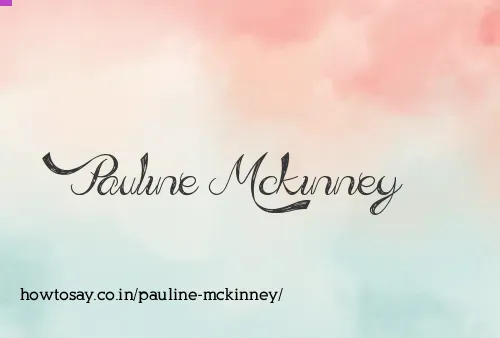 Pauline Mckinney