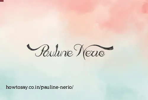 Pauline Nerio