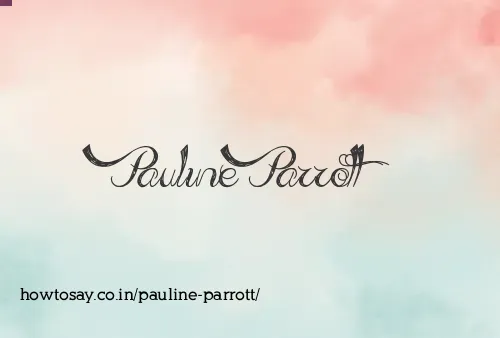 Pauline Parrott