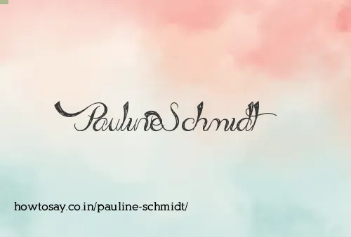 Pauline Schmidt