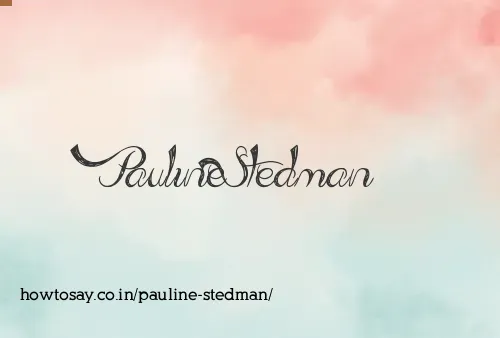 Pauline Stedman