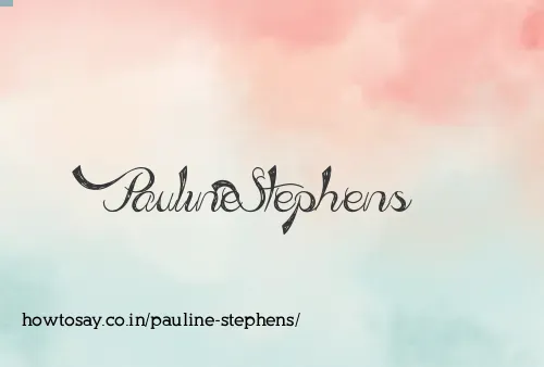 Pauline Stephens