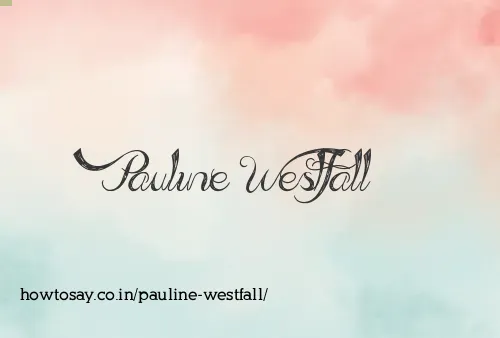 Pauline Westfall