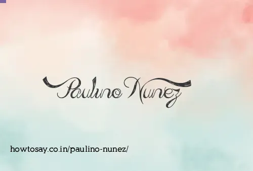 Paulino Nunez