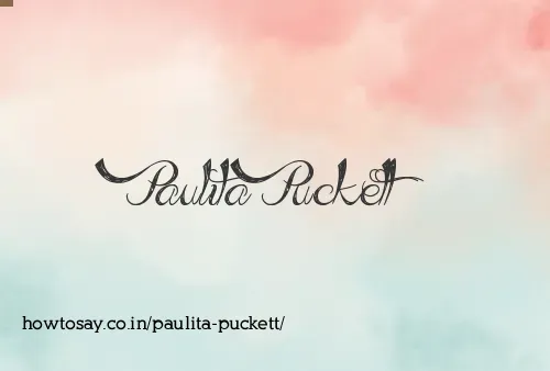 Paulita Puckett