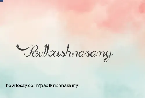 Paulkrishnasamy