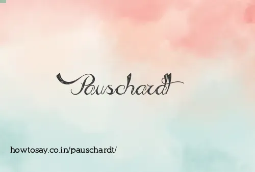 Pauschardt