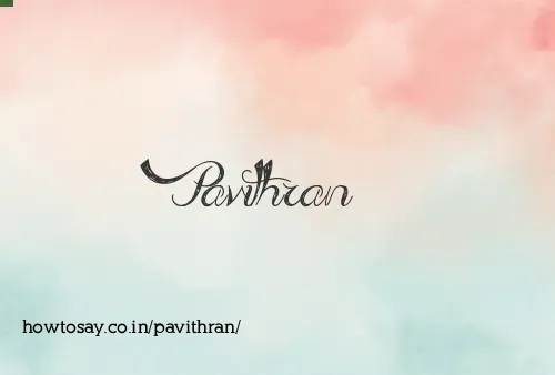 Pavithran