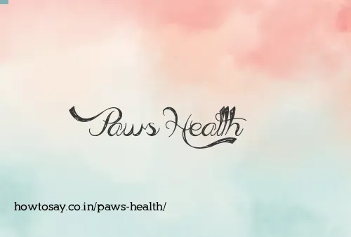 Paws Health
