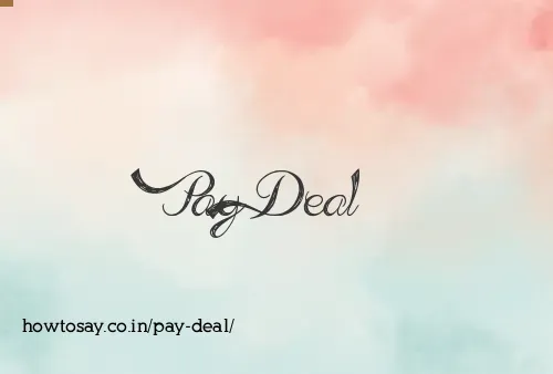 Pay Deal