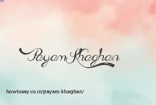 Payam Khaghan