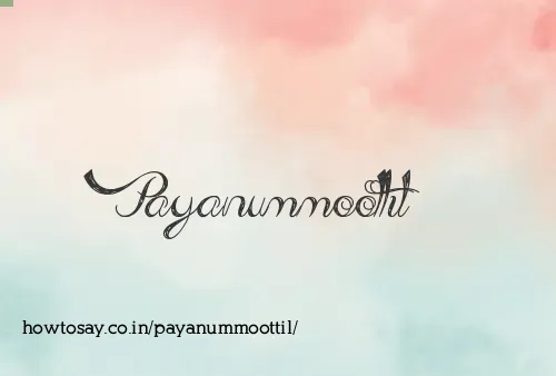 Payanummoottil