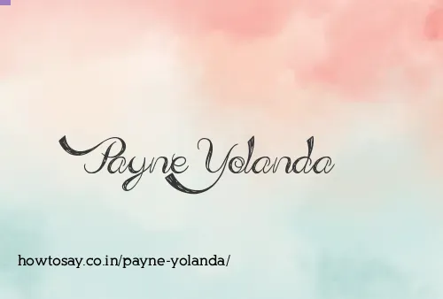 Payne Yolanda