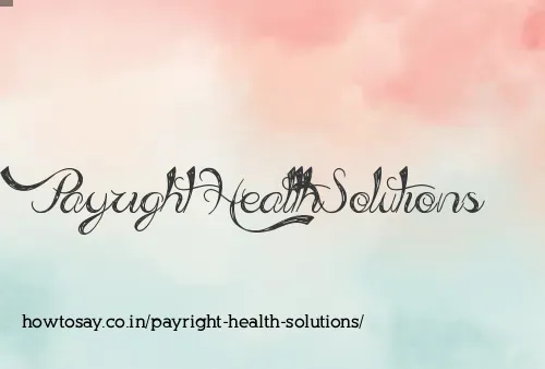 Payright Health Solutions