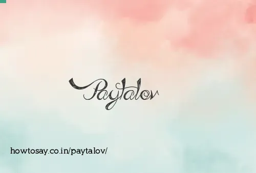 Paytalov
