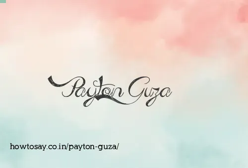 Payton Guza